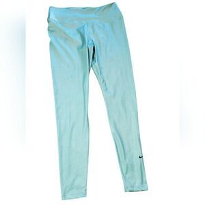 Nike Sage Geen Shimmery Liquid Leggings